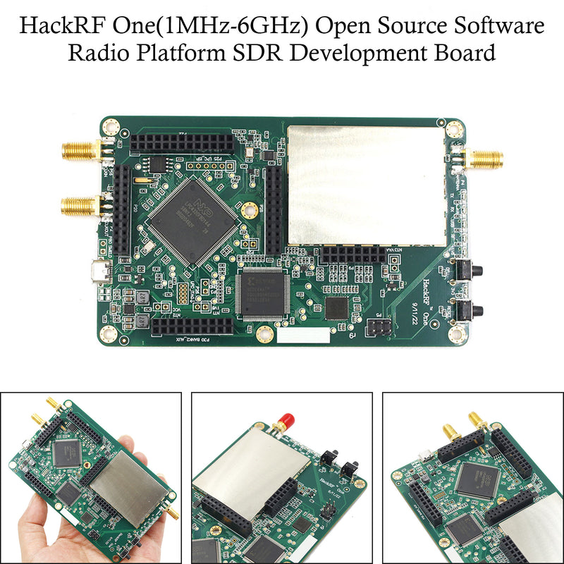 Placa de desenvolvimento SDR de plataforma de rádio de software de código aberto HackRF One de 1 MHz-6 GHz