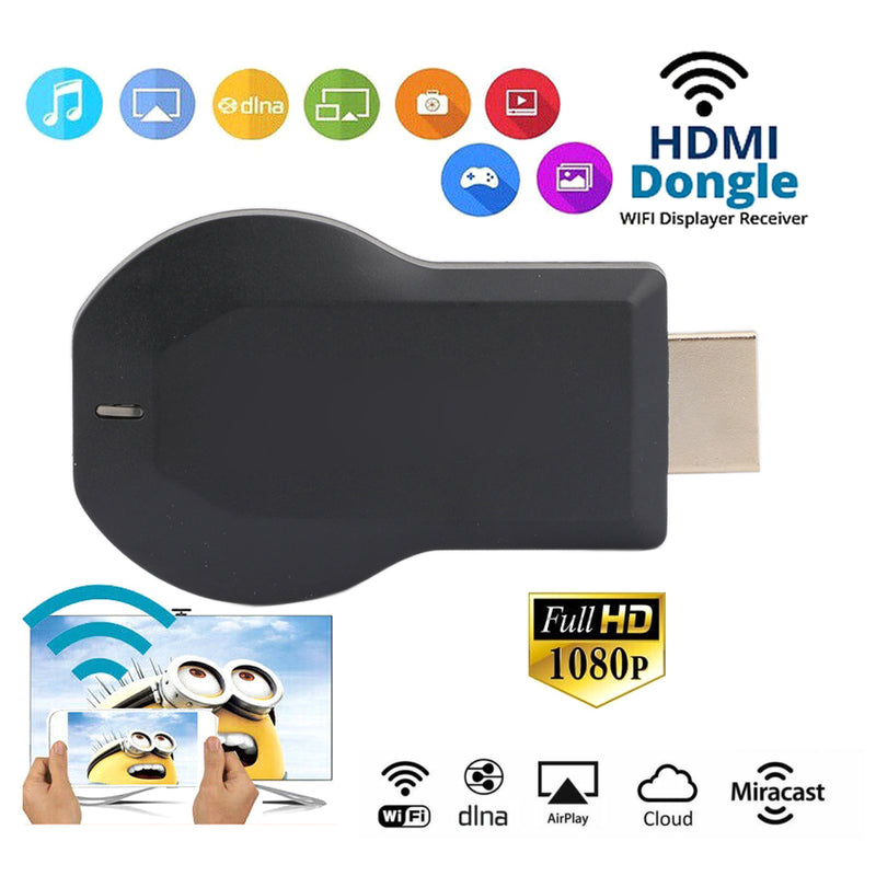 M4+ Air Play HD TV Stick WIFI Mottagare Display Dongle Streamer