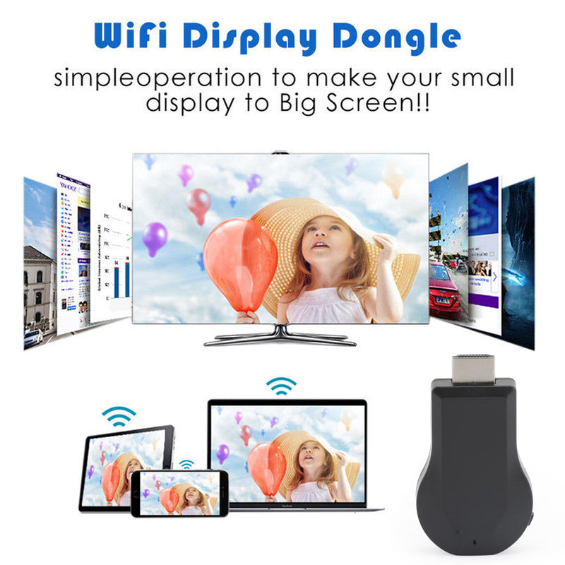 Odbiornik True 4K M100 TV Stick Dongle Odbiornik bezprzewodowy HD TV WiFi