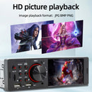 4,1" yhden DIN-auton MP5-soitin Kosketusnäyttö FM-stereoradio Bluetooth + Carema