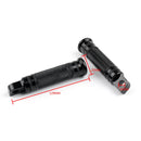 Pedale hinten Harley Sportster XL883 XL1200 V-bar Modell Schwarz