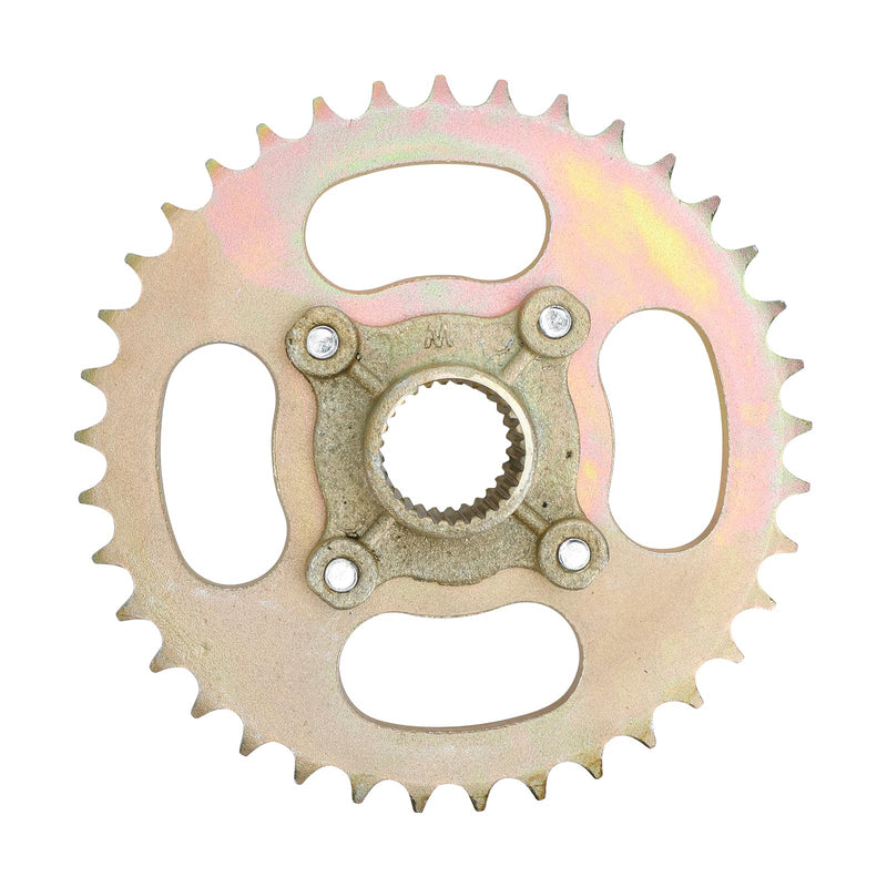 32 "ATV Quad Go Kart Hinterradachse Kit Ritzel Bremsrad Nabe Bremsbaugruppe