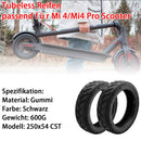 Scooter Pneu Tubeless + Válvula 250x54 CST OEM Substituição Para Xiaomi Mi 4