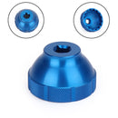 BBT-69.2 16-motch 44mm 3/8 "Antrieb externer unterer Halterung Tool Schwarz/Blau