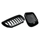 Frontzaun-Grillgitter ABS glänzend schwarzes Netz für BMW E46 2D (1999–2002) 3er Generic
