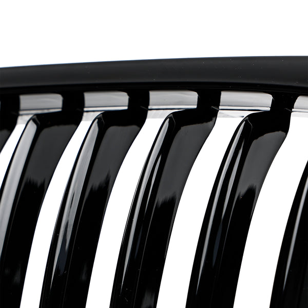 Przedni płot Grill Grille ABS błyszcząca czarna siatka do BMW E46 2D (1999-2002) 3 Series Generic