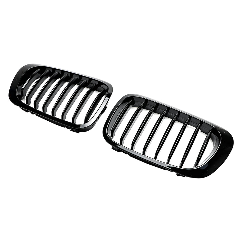 Front gjerde Grille ABS Glossy Black Mesh for BMW E46 2D (1999-2002) 3 Series Generic