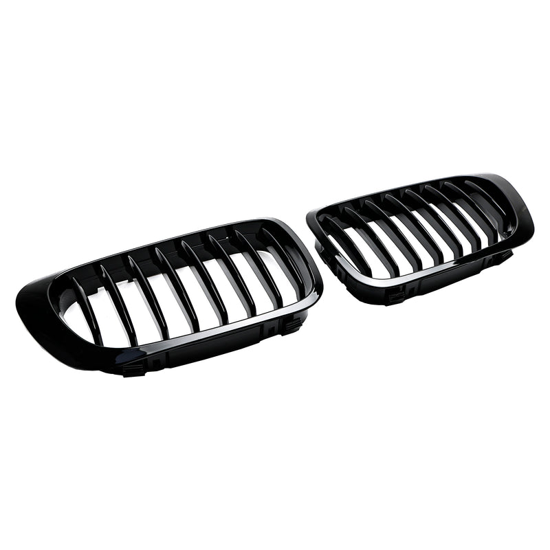 Front gjerde Grille ABS Glossy Black Mesh for BMW E46 2D (1999-2002) 3 Series Generic