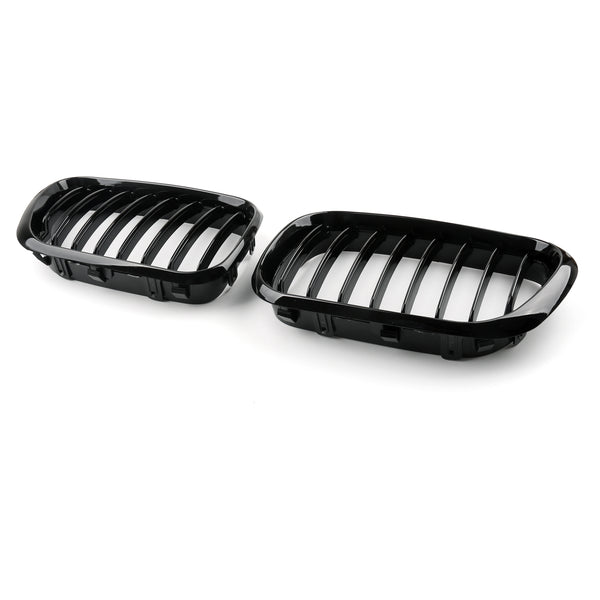 Mattsvart front njurgrill nätgaller för BMW X Series X5 E53 (1998-2003) Generic