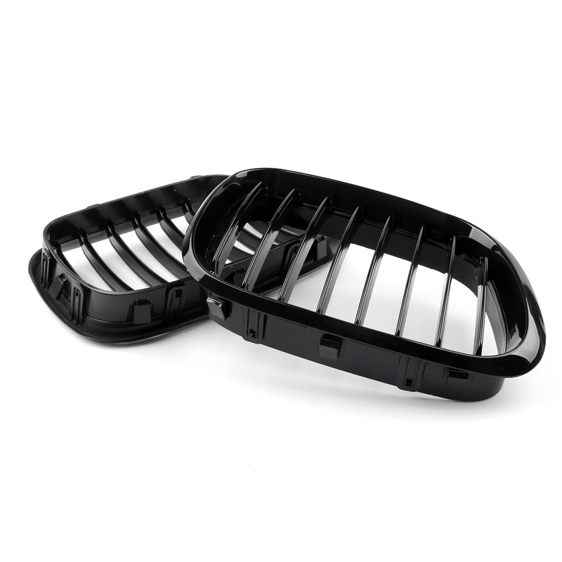 Matt svart front nyregrill nettinggitter for BMW X Series X5 E53 (1998-2003) Generisk