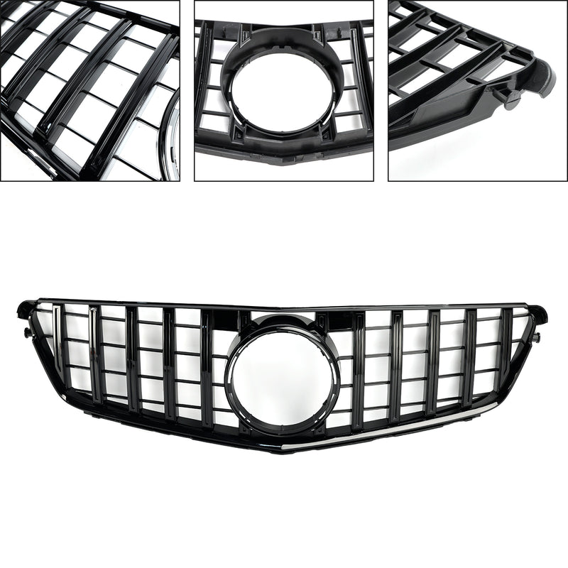 Frontgrill grill Kühlergrill für W204 C-Klasse 2008-2014 generic