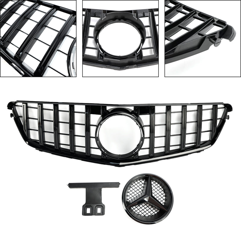 Frontgrill grill Kühlergrill für W204 C-Klasse 2008-2014 generic