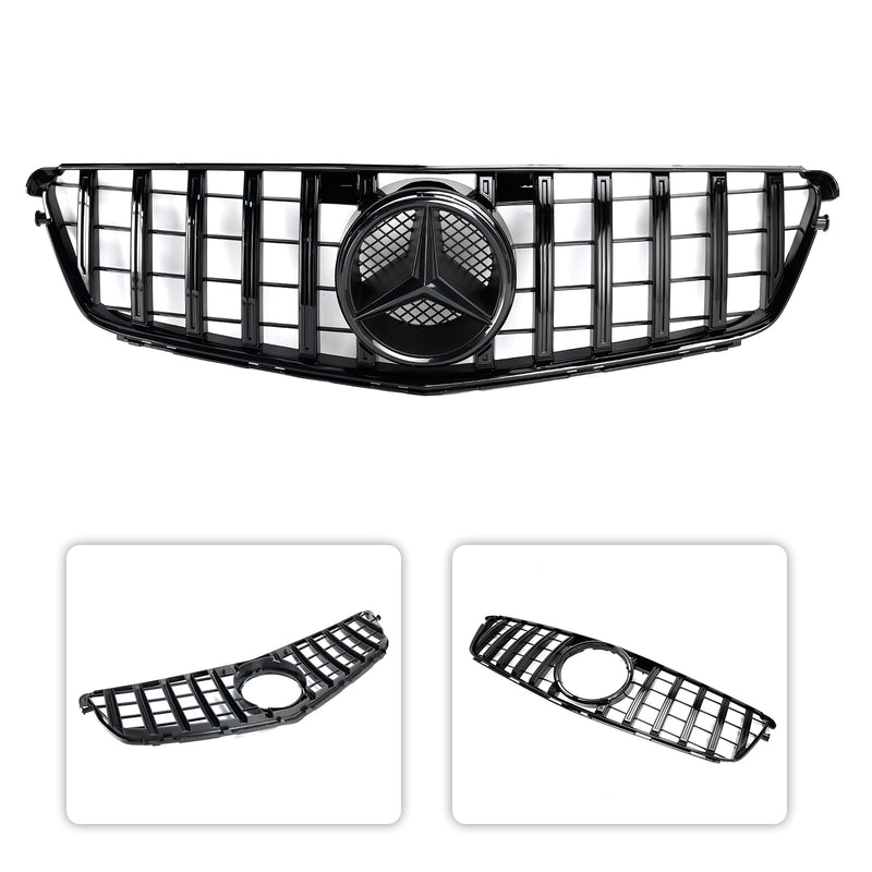 Frontgrill grill Kühlergrill für W204 C-Klasse 2008-2014 generic