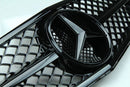 Sportlicher Kühlergrill Frontgrill für Mercedes W204 C-Klasse C300 C350 2008-2014 GTR Style Ersatzteil