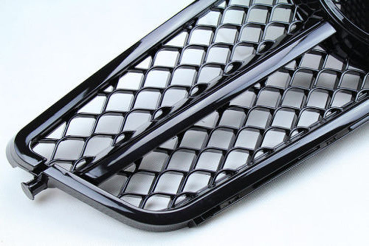 Grill przedniego zderzaka w stylu GTR dla Benz Klasy C W204 C300 C350 2008-2014