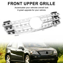 Vordere Stoßstangengrillgrill Fit Mercedes-Benz ML-Klasse W164 2005-2008 Chrom