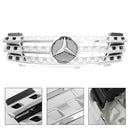 Vordere Stoßstangengrillgrill Fit Mercedes-Benz ML-Klasse W164 2005-2008 Chrom