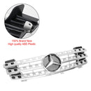 Vordere Stoßstangengrillgrill Fit Mercedes-Benz ML-Klasse W164 2005-2008 Chrom