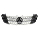 Vordere Stoßstangengrillgrill Fit Mercedes-Benz ML-Klasse W164 2005-2008 Chrom