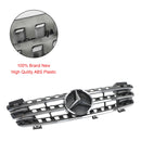 Frontgrill Chrom Schwarz für Mercedes ML Klasse W164 2005-2008