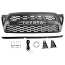 2005–2011 Toyota Tacoma LED -grillillä etupuskurille, Matt Black