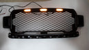 Sort forreste honeycomb kofangergitter til Ford F150 2018-2020 Raptor Style