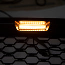 Sort forreste honeycomb kofangergitter til Ford F150 2018-2020 Raptor Style