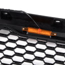 Sort forreste honeycomb kofangergitter til Ford F150 2018-2020 Raptor Style