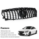 2013-2019 Mercedes Benz CLA-Klasse W117 C117 CLA180/200/250/260 GT-R/Diamond Style Grill Frontstoßstangengrill