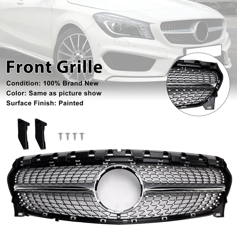 2013–2019 Mercedes-Benz CLA-Klasse W117 CLA250 Diamant-Frontgrill Kühlergrill
