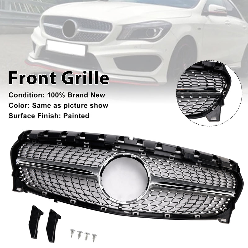 2013–2019 Mercedes-Benz CLA-Klasse W117 CLA250 Diamant-Frontgrill Kühlergrill