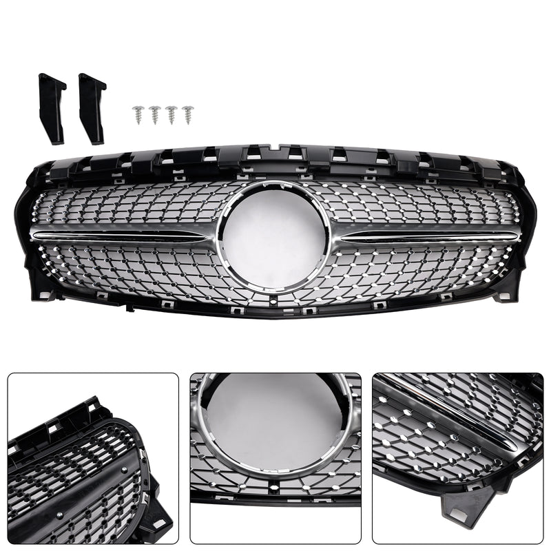 2013–2019 Mercedes-Benz CLA-Klasse W117 CLA250 Diamant-Frontgrill Kühlergrill