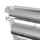 Grill przedniego zderzaka do Benz Klasy C W204 z emblematem LED C300/C350 08-14 chrom