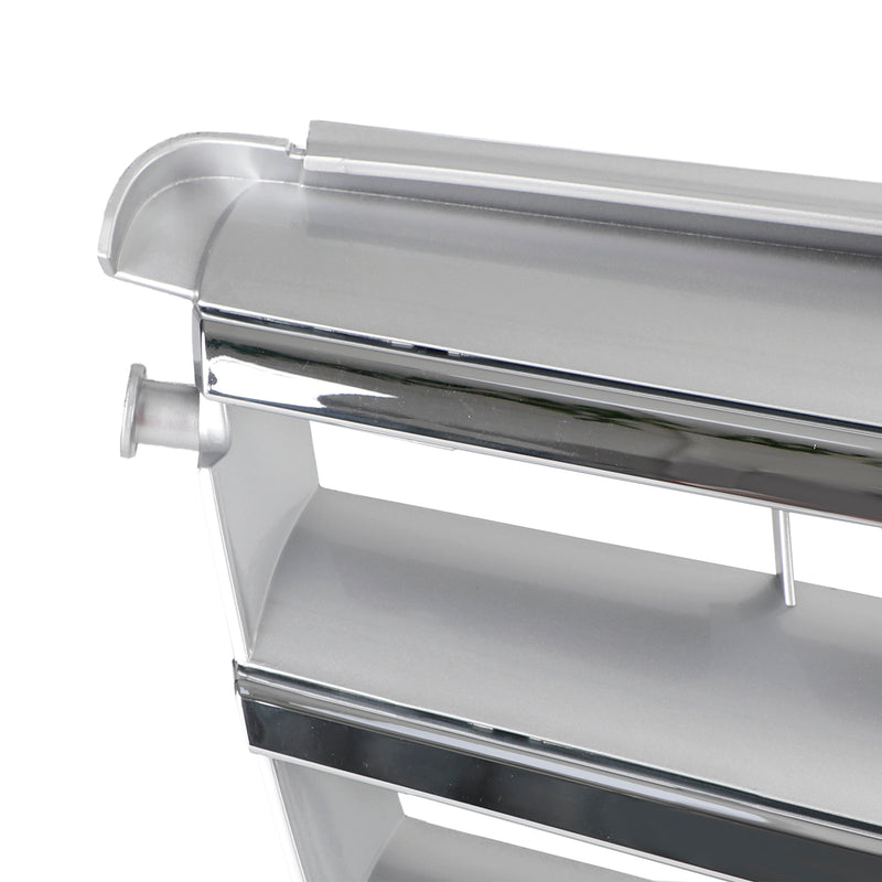 Grill przedniego zderzaka do Benz Klasy C W204 z emblematem LED C300/C350 08-14 chrom