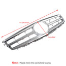 Grade do para-choque dianteiro para Mercedes-Benz Classe C W204 com emblema LED C300/C350 08-14 Cromado