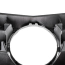 Grade do para-choque dianteiro para Mercedes-Benz Classe C W204 com emblema LED C300/C350 08-14 Cromado