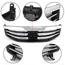 Accord 2011-2012 Honda Nowy przedni górny zderzak Kaptur Czarny chromowany grill Wymiana kratki Generic