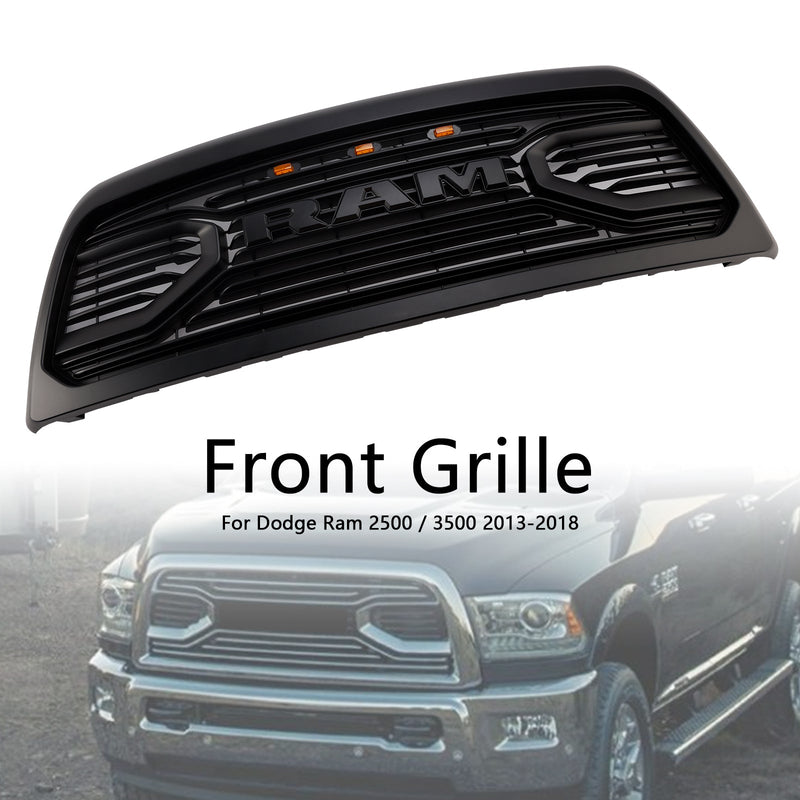 2013–2018 Dodge Ram 2500/3500 Laramie Limited Big-Horn Front Folor Bar Grille