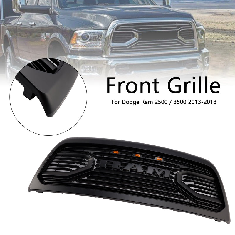 2013–2018 Dodge Ram 2500/3500 Laramie Limited Big-Horn Front Folor Bar Grille
