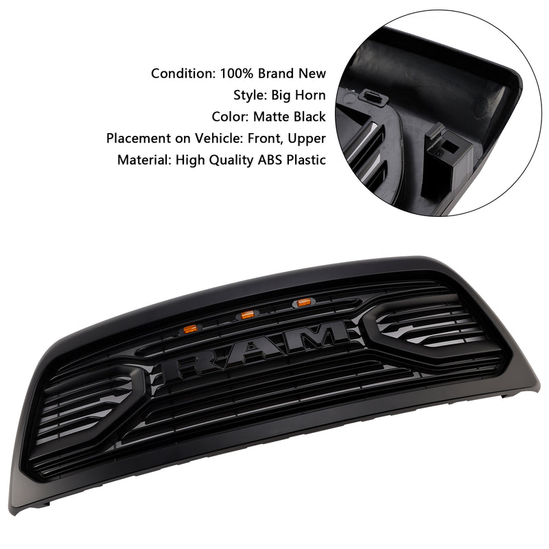 2013-2018 Ram 2500/3500 Frontstoßstange Grill Big Horn Laramie Limited