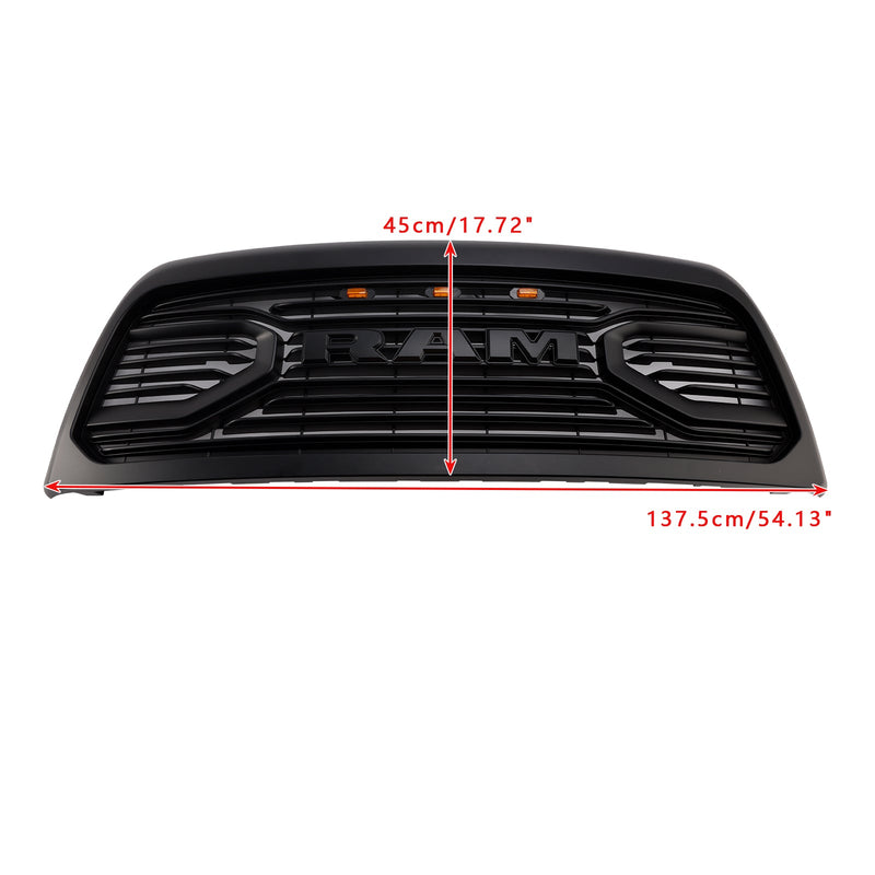 2013–2018 Dodge Ram 2500/3500 Laramie Limited Big-Horn Front Folor Bar Grille
