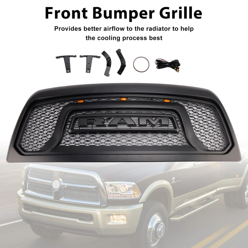 Dodge Ram 2500/3500 Laramie Limited (Baujahre 2010–2018) mit LED-Frontstoßstangengrill