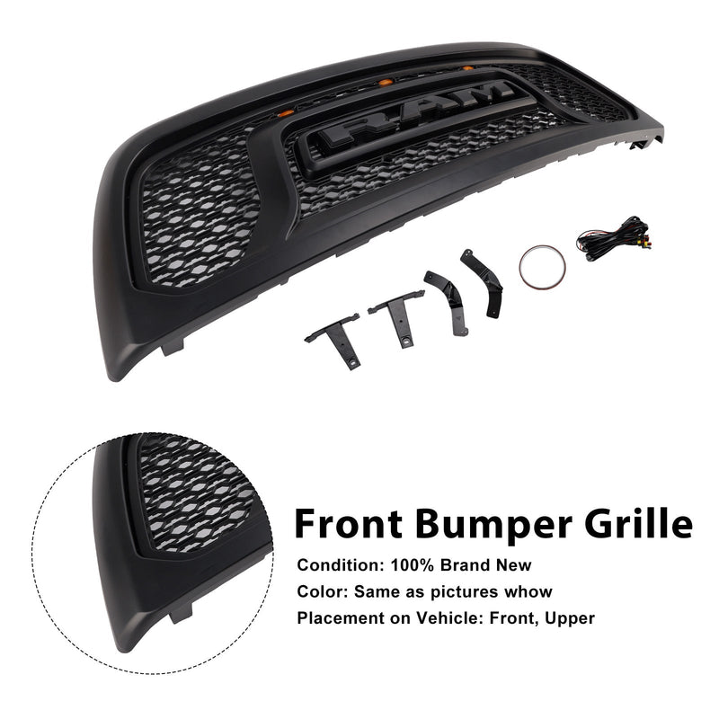 Dodge Ram 2500/3500 Laramie Limited (Baujahre 2010–2018) mit LED-Frontstoßstangengrill