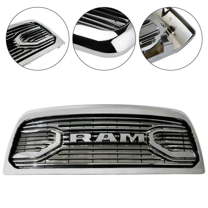 Dodge Ram 2500/3500 Laramie (Baujahre 2010–2018) mit LED-Beleuchtung und verchromtem Frontstoßstangengrill