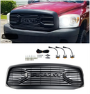 Część zamienna przedniego grilla do Dodge RAM 1500 06-08 RAM 2500 3500 06-09 Wysoka jakość dopasowania