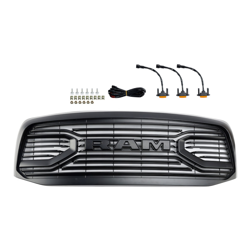 2006-2009 Dodge RAM 3500 Oberer Frontgrill mit Buchstaben