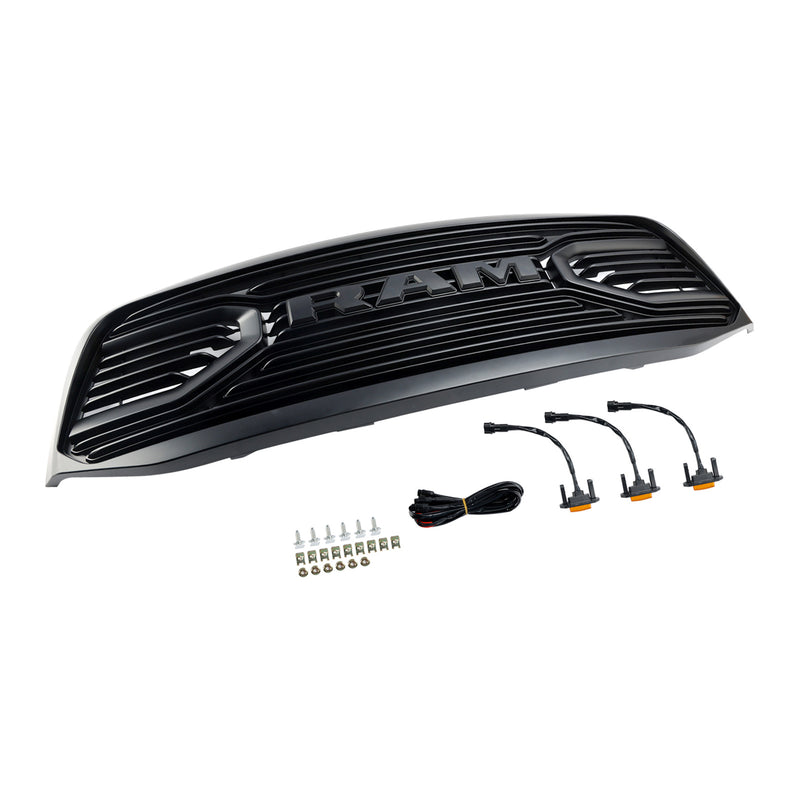 2006-2009 Dodge RAM 3500 Oberer Frontgrill mit Buchstaben