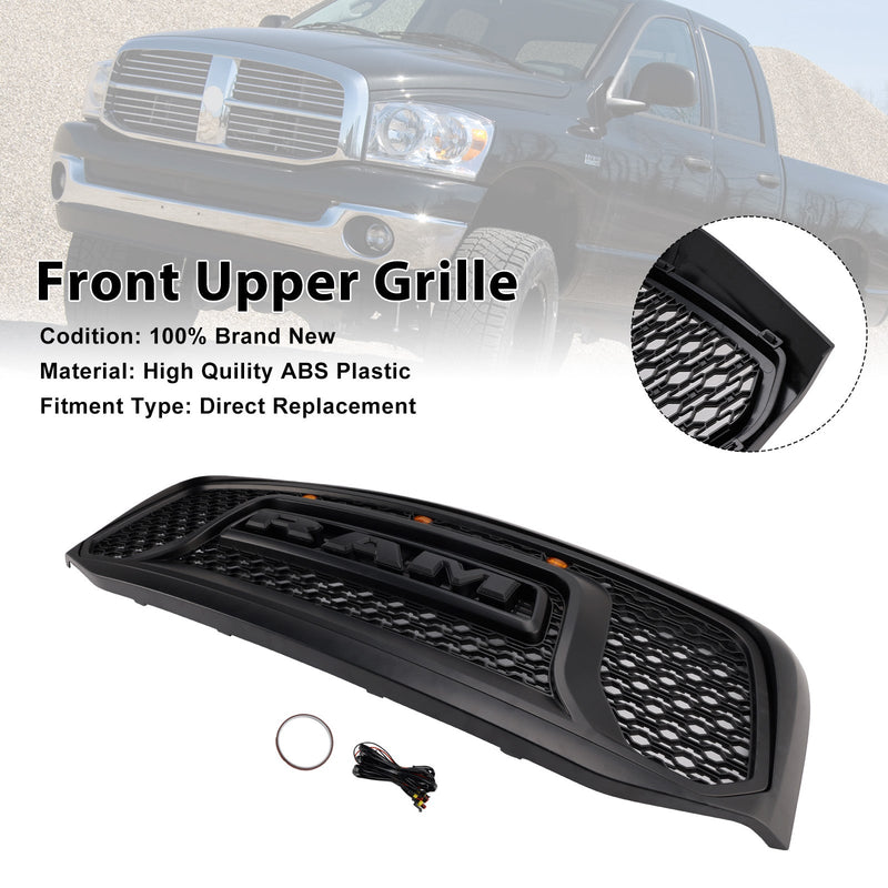 Frontstoßstangengrill passend für Dodge RAM 1500 (2006–2008) und RAM 2500/3500 (2006–2009)