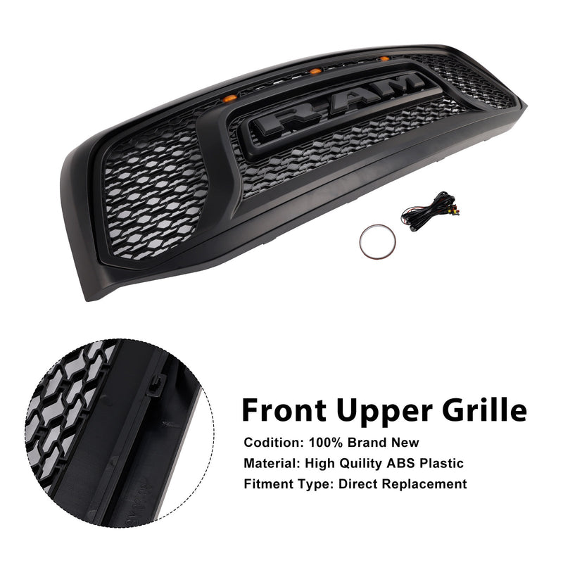 Frontstoßstangengrill passend für Dodge RAM 1500 (2006–2008) und RAM 2500/3500 (2006–2009)