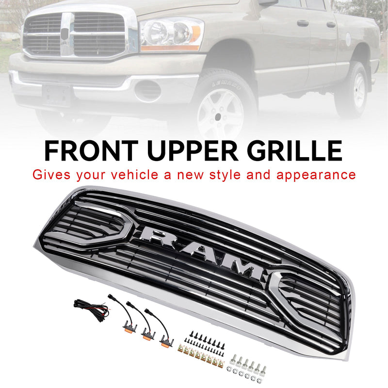 2006-2009 Dodge RAM 2500 Chrom-Frontstoßstangengrill